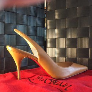 Louboutin Clare Slingback 80mm